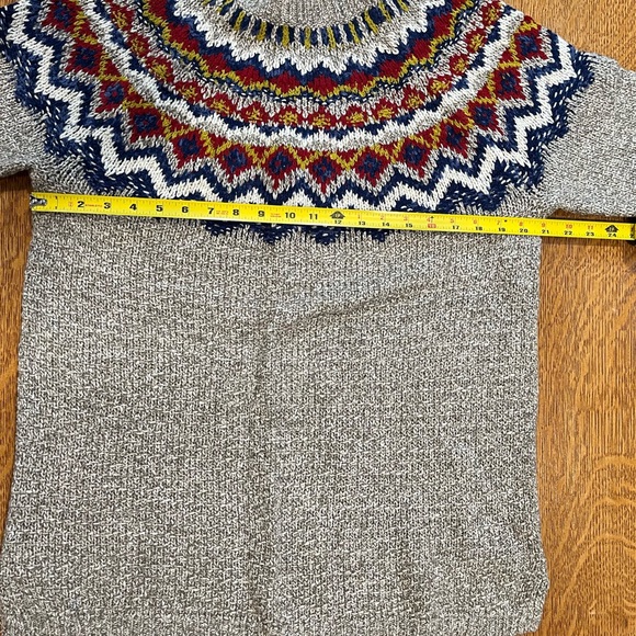 J. Jill Tunic Length Ragged Sweater - Picture 7 of 8